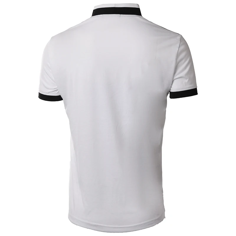 

Summer New Mens Polo Shirt Brands 2017 Male Short Sleeve Casual Slim Solid Color Embroidery Polos Men XXL