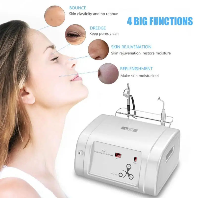 Кислородный Инжекционный аппарат гидрат струйный спрей омоложение кожи салон