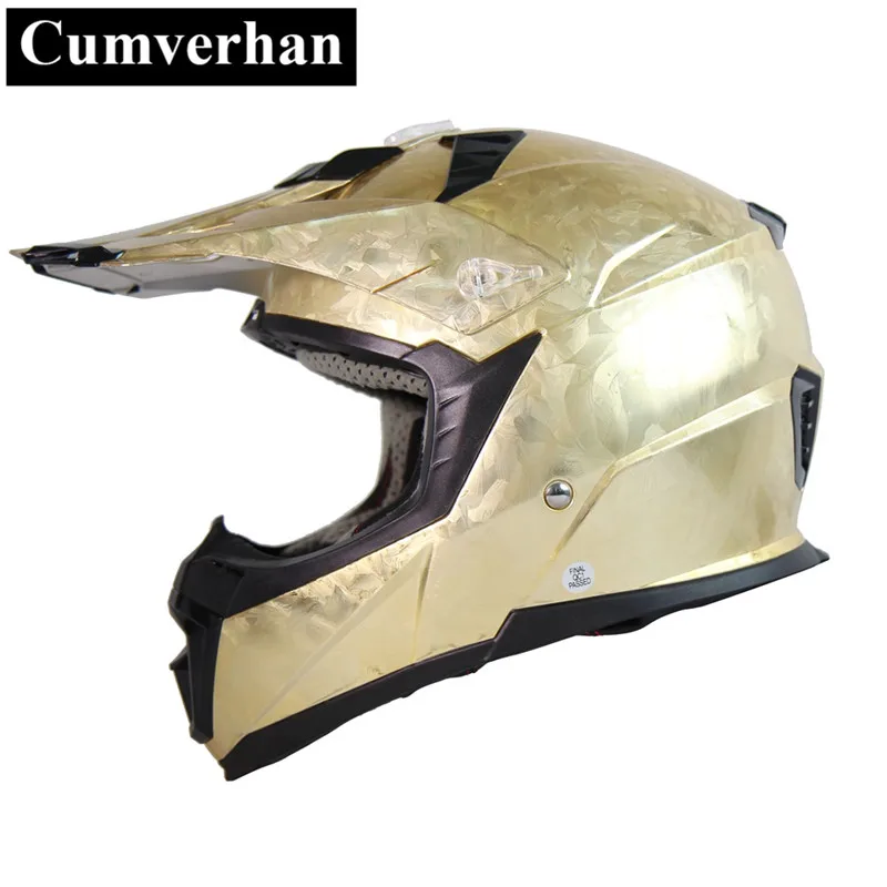 CUMVERHAN Хромированный Цвет Casco Moto мотоциклетный шлем полный лицо GP Racing Capacetes de