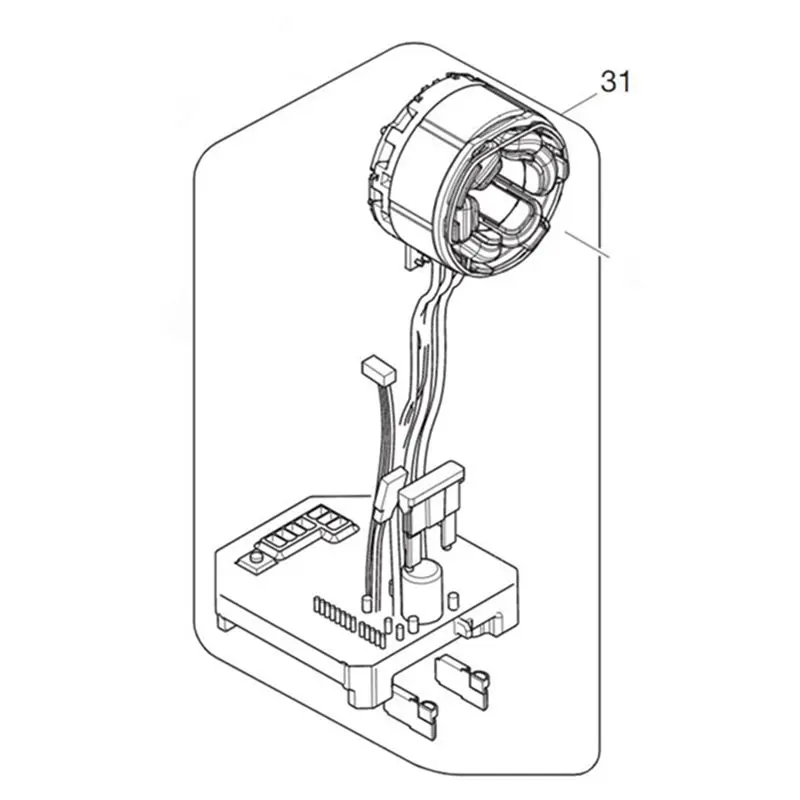 

Field 632D62-0 Stator 220-240V For Makita DTW280RFE DTW280