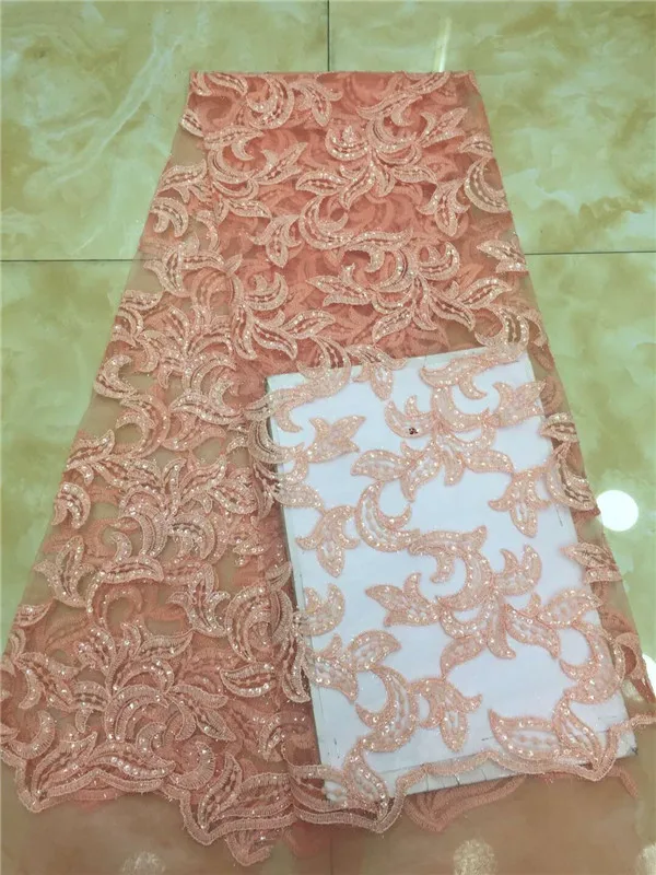 African Wine Lace Fabrics Velvet Net With Sequins Dresses For Women Nigeriane Yellow wine pink sky blue grey | Дом и сад