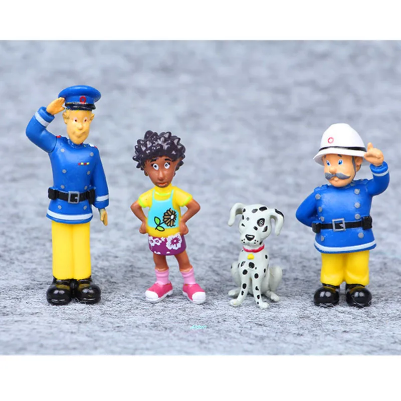 12 шт./компл. фигурка Fireman Sam Everyones герой Пенни Норман Элвис стеле Майк пвх экшн