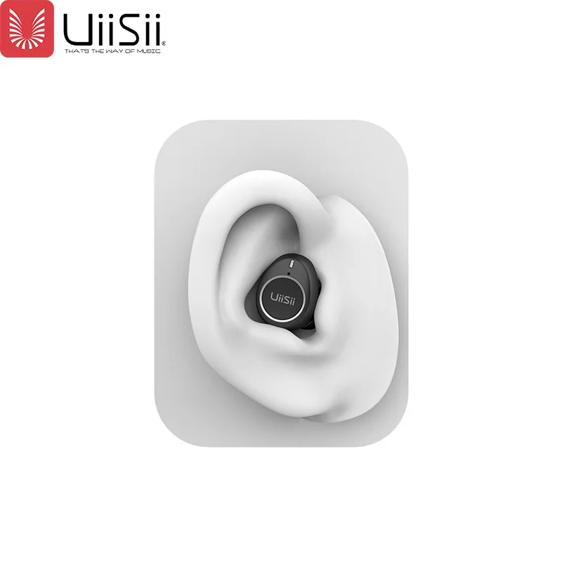 Uiisii Tws60 Беспроводная гарнитура Bluetooth наушники с сенсорным экраном 5 0