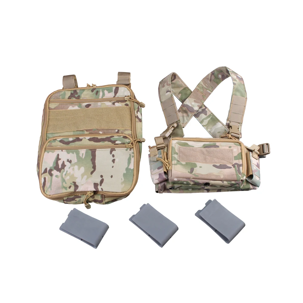 Рюкзак Flatpack D3 Plus, гидратационный нагрудный жилет, бронежилет, винтовка AK M4, вешалка, подсумок для живота, походная, Охотничья, армейская сумка унисекс