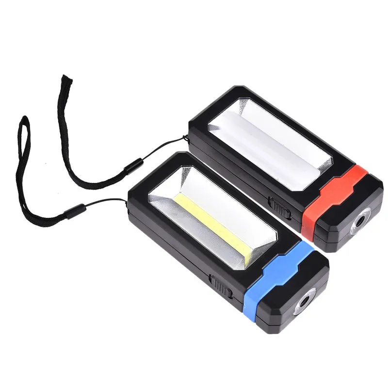 Портативный светодиодный фонарик LAIDEYI с COB матрицей 2 режима зарядка через USB