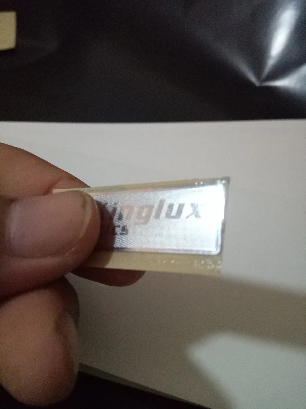

silver mettal sticker labels custom/printing custom