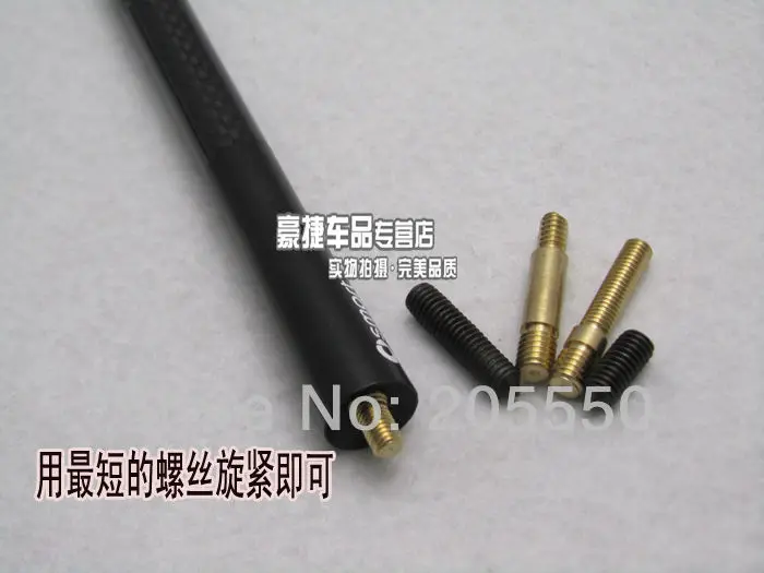 Автомобильная сигнальная антенна из углеродного волокна радио FUBA подходит для