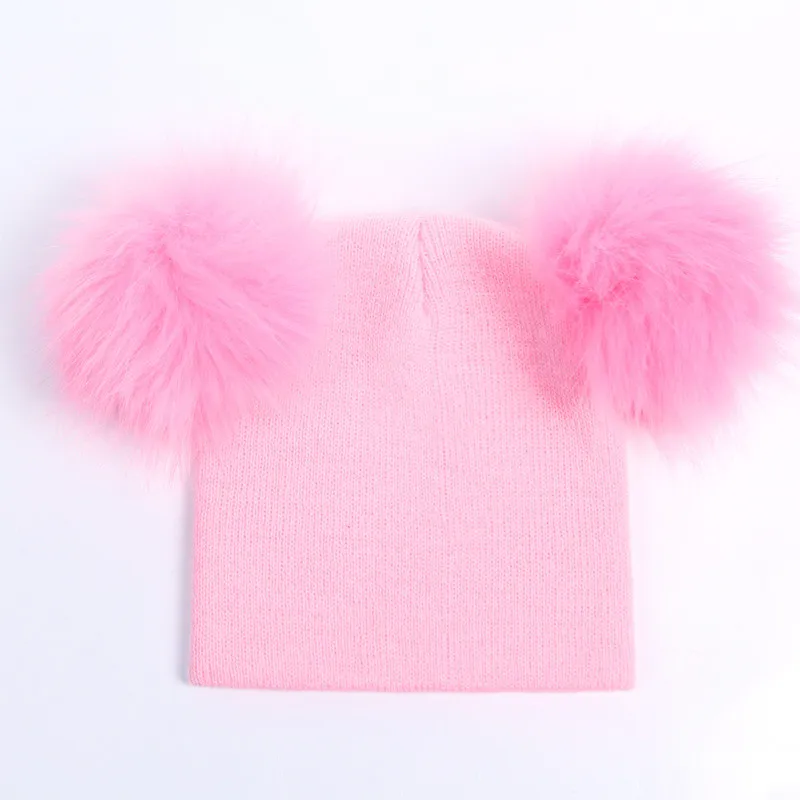 pink cap Новинка; сезон осень-зима; вязаная крючком Детская шапка; шарф для малышей; помпон; шапка; шапочки для девочек; шапочки для малышей; шарф для детей; шапочки для мальчиков - Цвет: pink cap