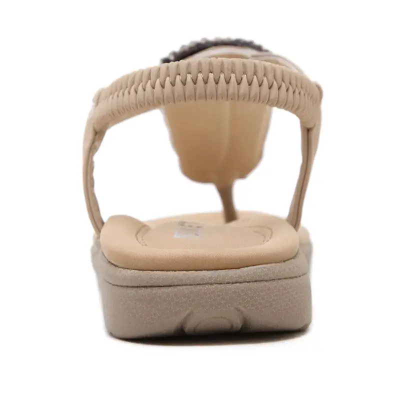 Siketu Женские босоножки в богемном стиле Бисер Стразы Летняя женская обувь без