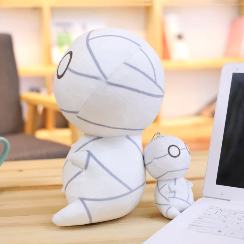 12 см Kawaii большие глаза мини Мумия плюшевый брелок игрушка как держать Новый Аниме