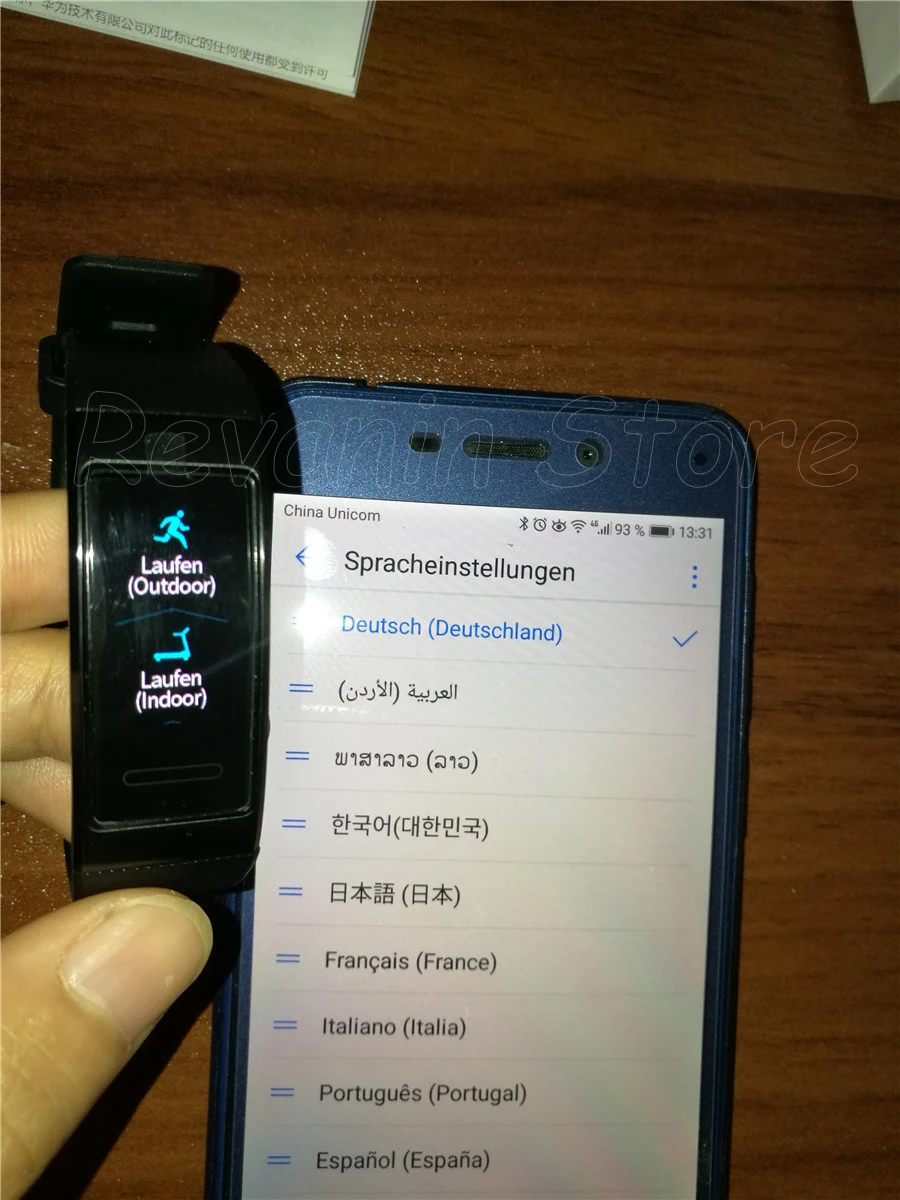 huawei Band 3 Pro Smartband gps металлическая рамка Amoled полноцветный дисплей сенсорный экран Датчик сердечного ритма датчик сна