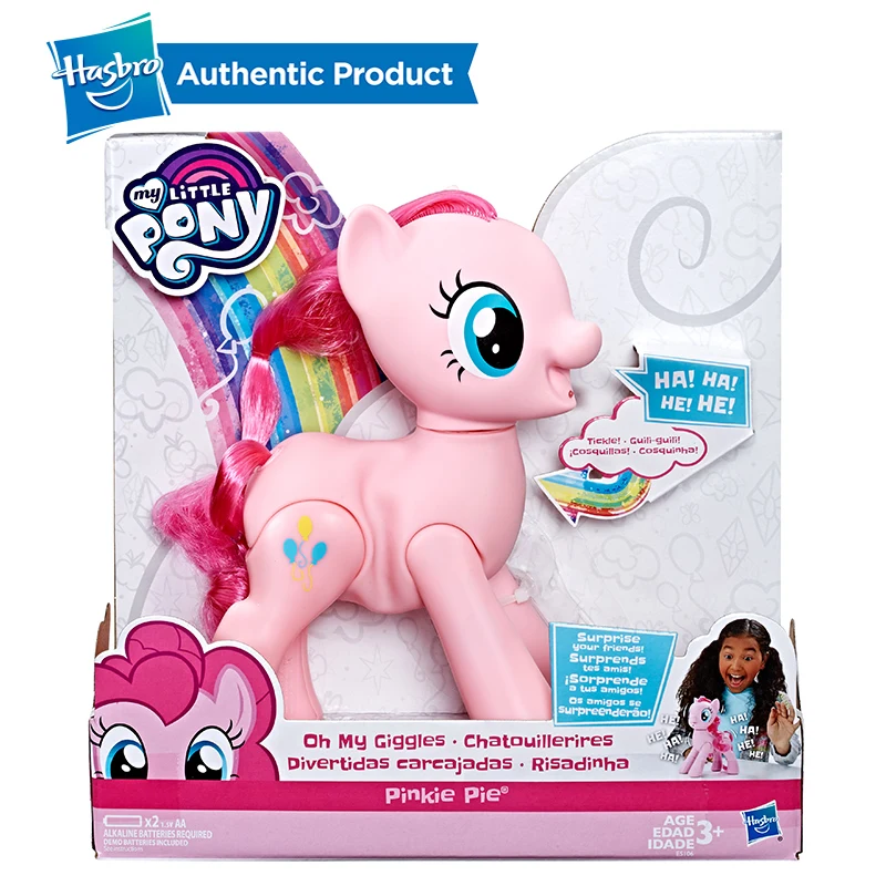 FurReal Friends, My Little Pony с рисунком из мультфильма «Мой Маленький Пони» игрушка Oh My Giggles серии «гироборд с колесами 8 дюймов интерактивная игрушка с звуки и движения для детей в возрасте от 3 лет и старше