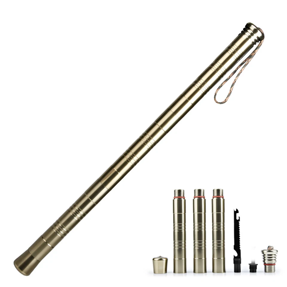 Портативные защитные палочки для кемпинга походов аварийных случаев складные