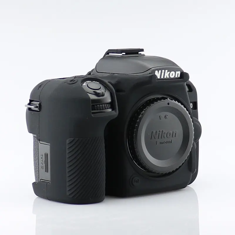Силиконовая кожа брони чехол защитный чехол для Nikon D7500 только DSLR камеры