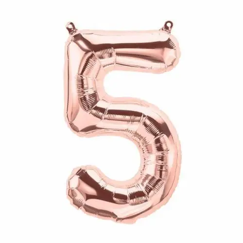 F rose gold 5 1 шт. 40 дюймов Шампань розовое золото Воздушные шары из фольги в виде цифр Свадьба День Рождения Декор гелиевые глобусы цифра ребенок свадебный душ подарок игрушка - Цвет: F rose gold 5