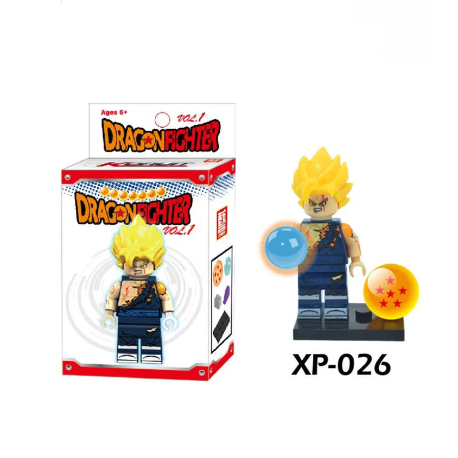 1 шт. блок Legoings строительные блоки Dragon Ball Z Goku Kirin трусы блочные фигурки модель