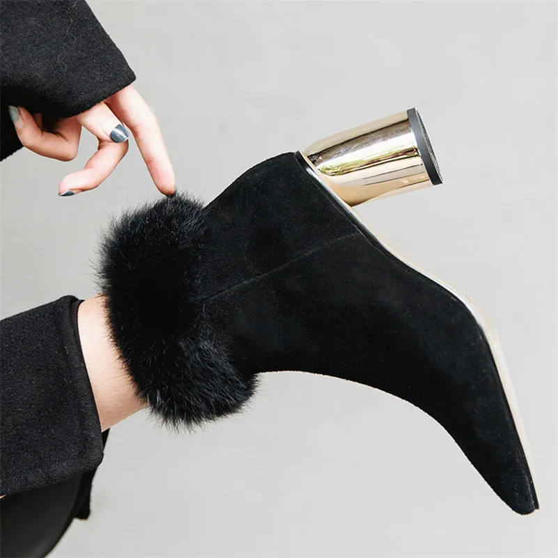 CONASCO/Новинка модные женские туфли из натуральной кожи на высоком каблуке для