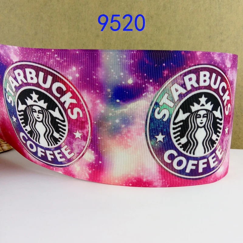 50 ярдов Омбре напечатанные grosgrain ленты 14354