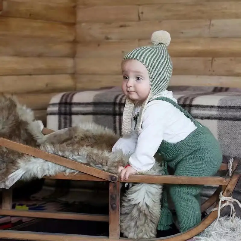 Bebes кукла трансфер до шапка зимние детские шапочки милые дети мальчик Кепки капот