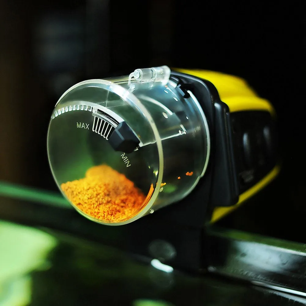 1 шт. новинка цифровой ЖК-дисплей автоматическая кормушка для аквариума рыб