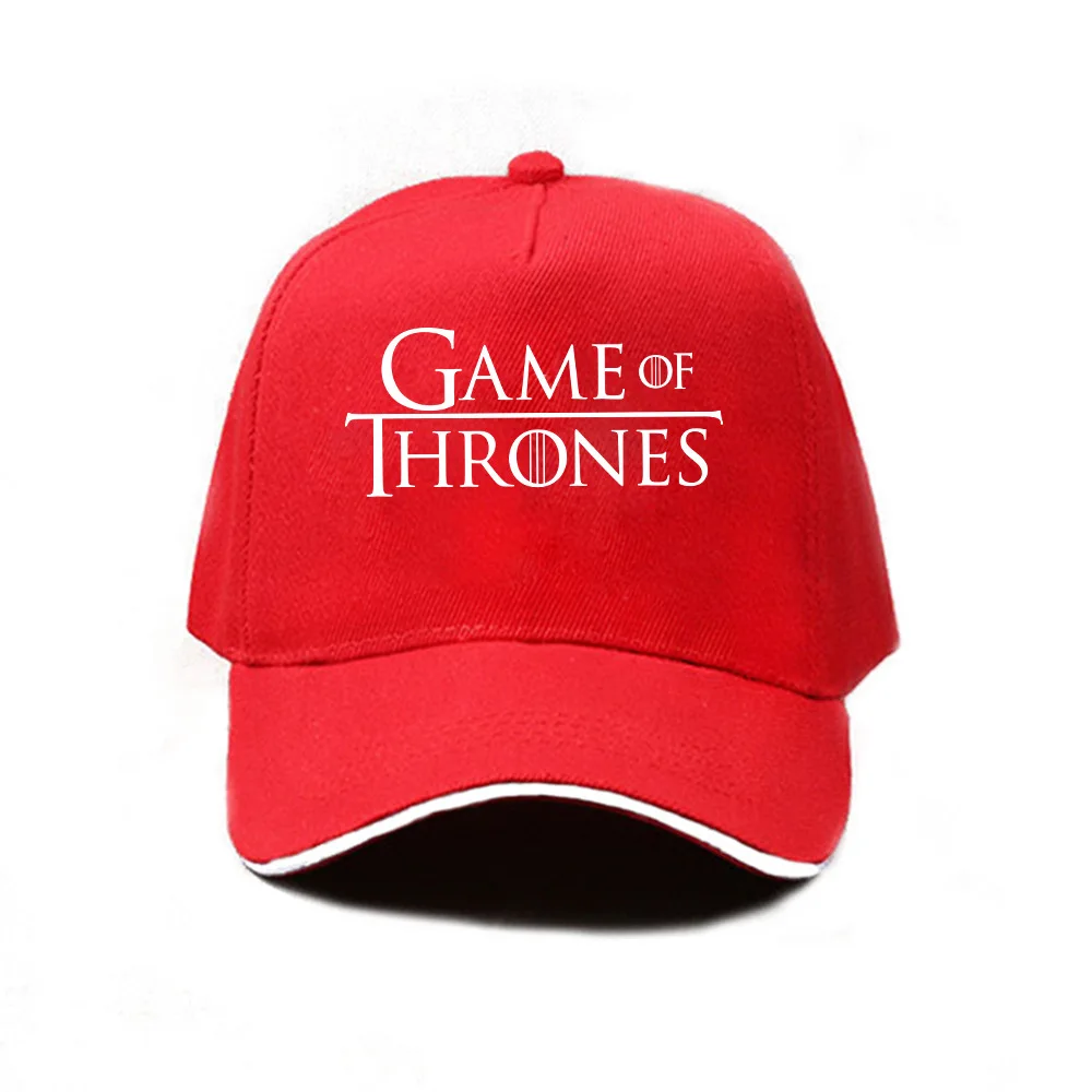 Kpop изображением Арьи Dracarys Бейсбол Кепки Для мужчин Для Женщин Игра престолов Бейсболка Кепка водителя грузовика шляпа c вышивкой, для отца Кепки летняя одежда в стиле «хип-хоп» Кепки - Цвет: red3