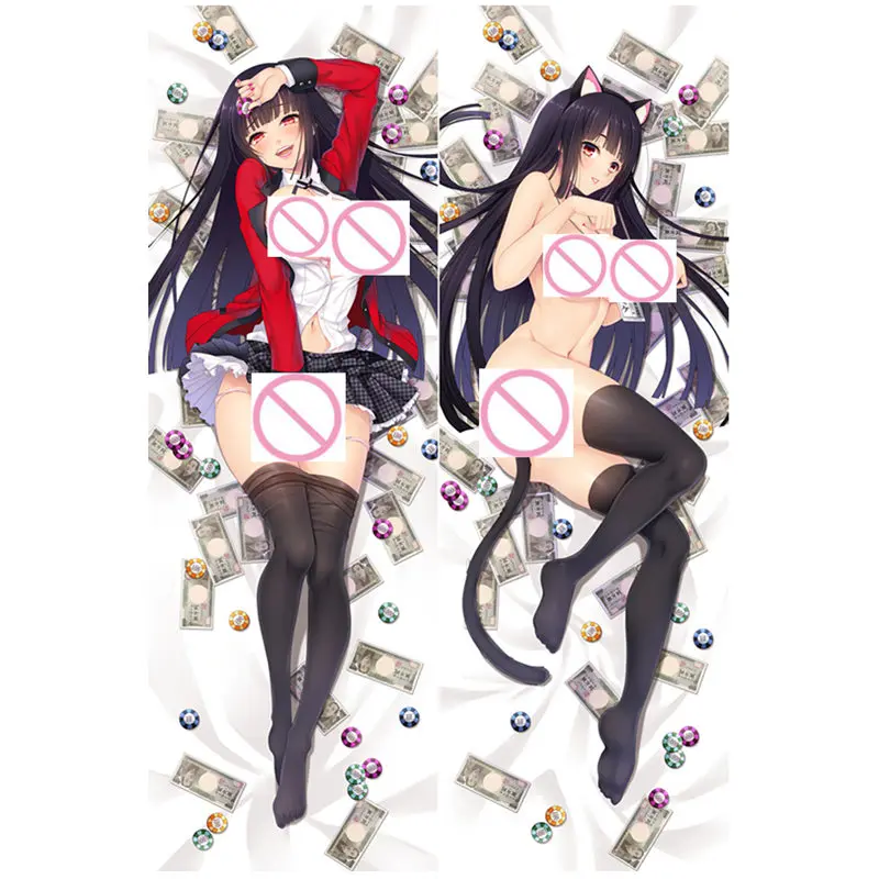 Аниме Kakegurui Twin, накидка для подушки, Jabami Yumeko Dakimakura Чехол сексуальная девушка 3D двухсторонняя постельные принадлежности обниматься тела чехол подарки