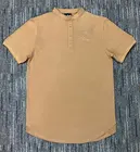 Модные летние шелковые футболки Kanye West Sik, мужские повседневные футболки в стиле хип-хоп с неровным вырезом и пуговицами, с коротким рукавом, черные, белые, зеленые