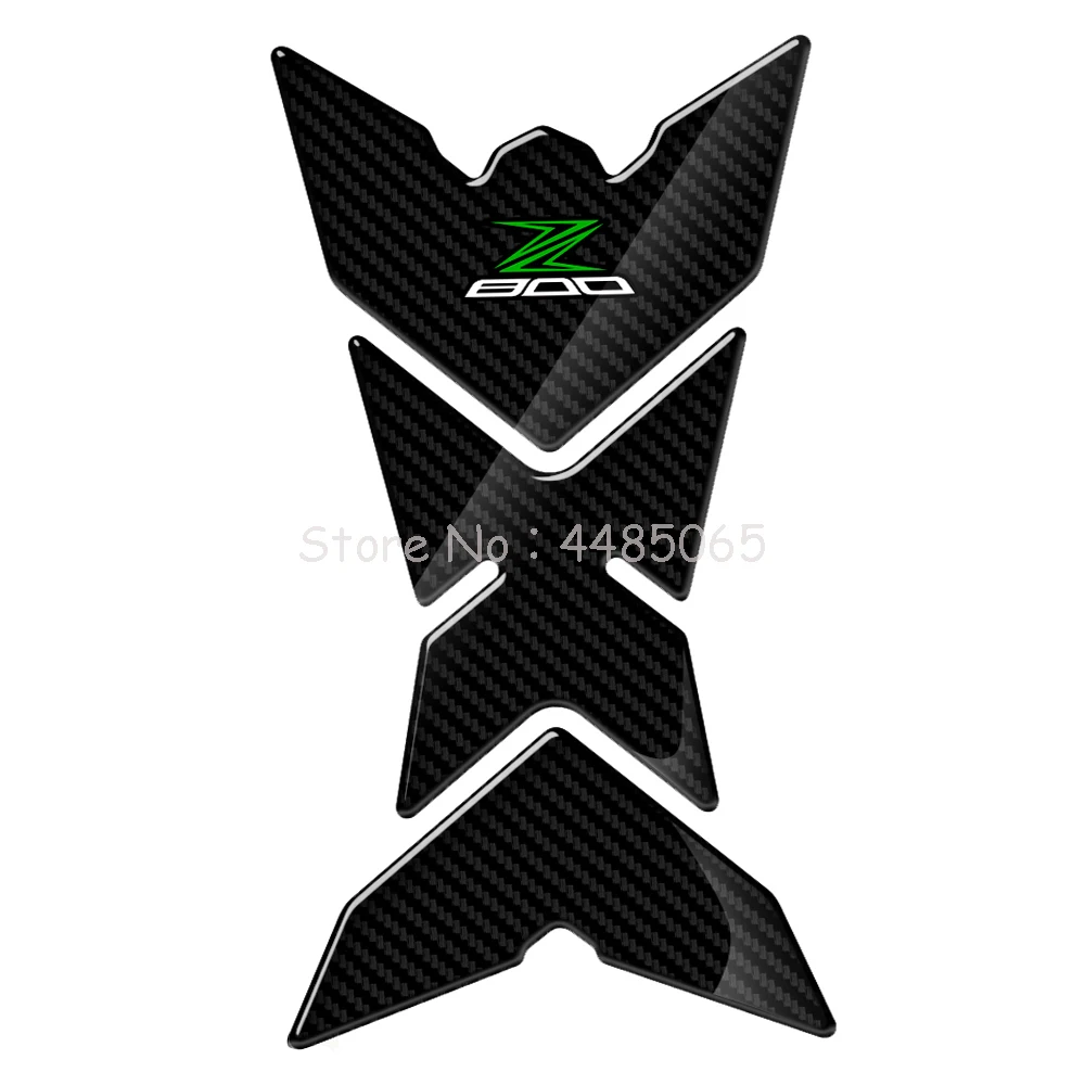 Для мотоцикла Kawasaki Z750 Z800 Z900 3D углеродный протектор для Наклейка Наклейки |