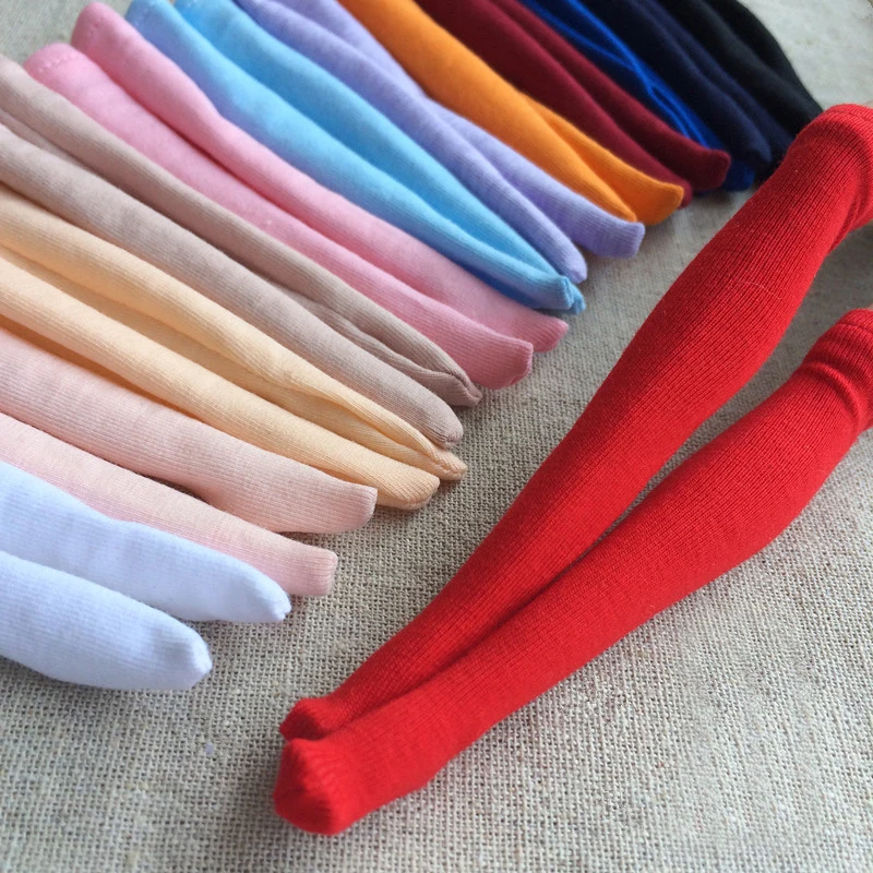 8 пар разноцветных чулок для кукол Blyth Momoko Azone Barbies 1/6 аксессуары одежды|doll clothes|1/6 doll