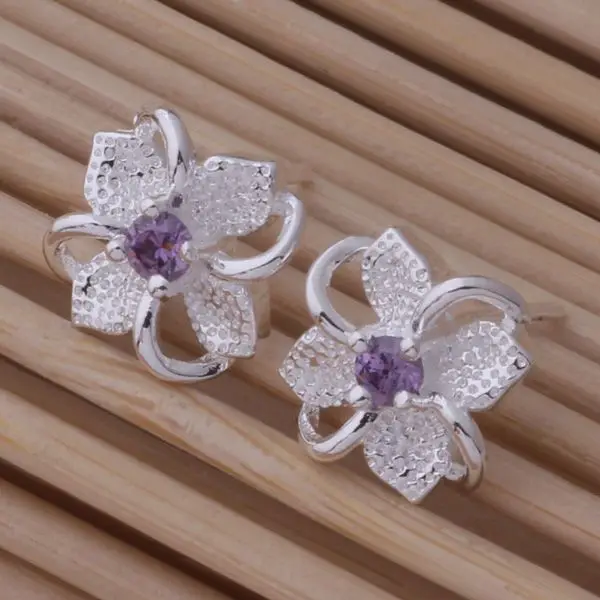 Серьги AE614 модные элегантные с цветком|jewelry leopard|jewelry gemjewelry crazy |