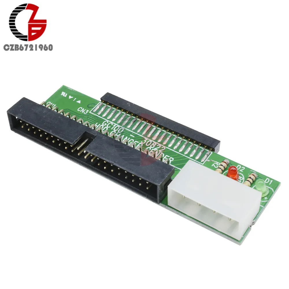 PATA/IDE в последовательный SATA ATA адаптер конвертер для HDD DVD 40Pin 2 5 до 3 5&quot|ide sata adapter|ide