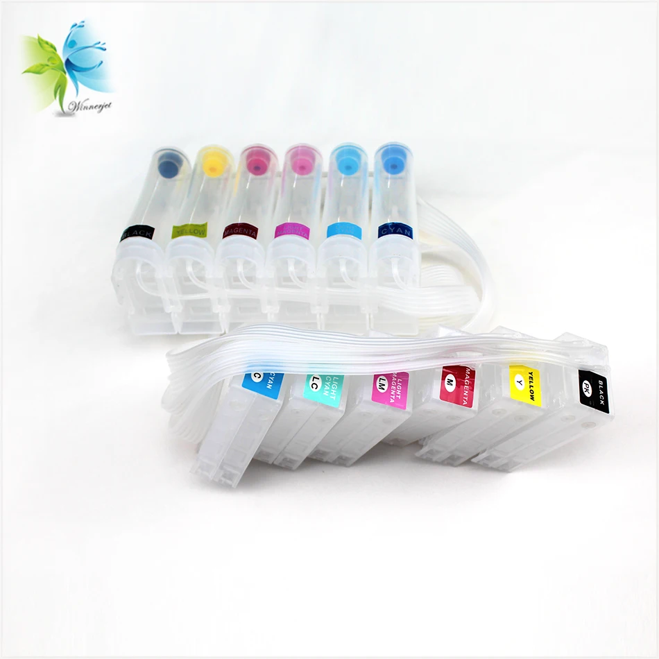 Winnerjet 2 комплекта системы непрерывной подачи чернил для Epson PP100 PP50 PP 100 discmanufacturer ciss