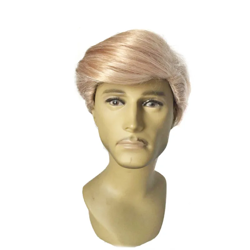 Парик с Дональдом Трампом парик светлый накладные волосы костюм мистер