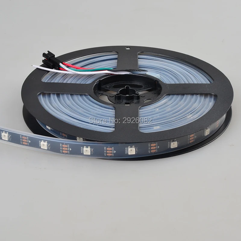 1 м/5 м 30 светодиодный s/m SK6812 полосы светильник Цифровой пикселей RGB 5050 SMD гибкие