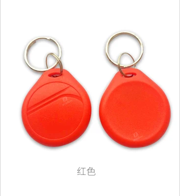 Red UID; запасной S50 1 K 13,56 МГц nfc-карта блок IC 0 перезаписываемый Бланк карточка копир RFID ключ для домофона тег кольцо для ключей доступа Управление - Цвет: Red