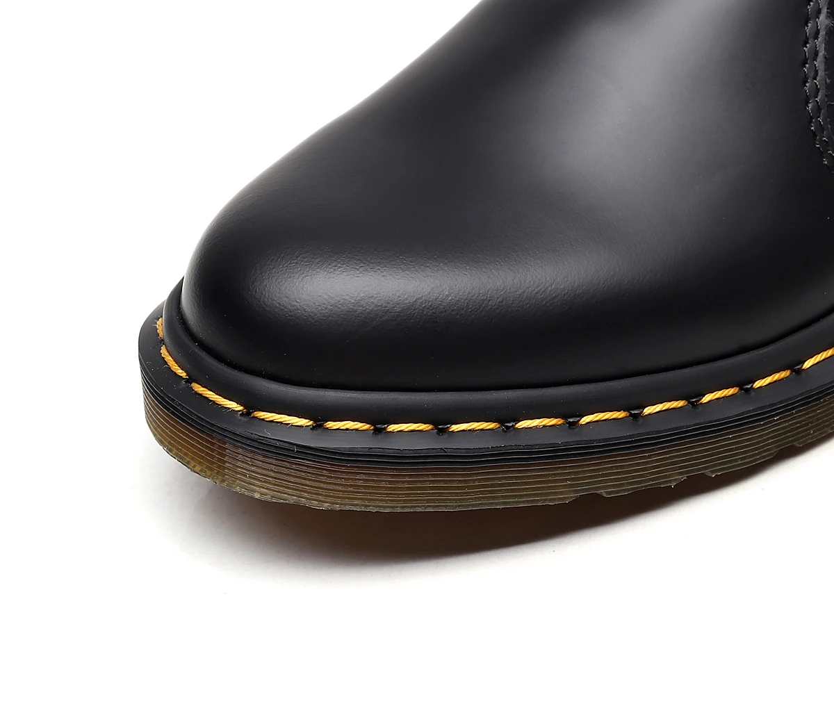 MINGPINSTYLE/Брендовые мужские ботинки кожаные оксфорды Челси doc martins зимние и женские