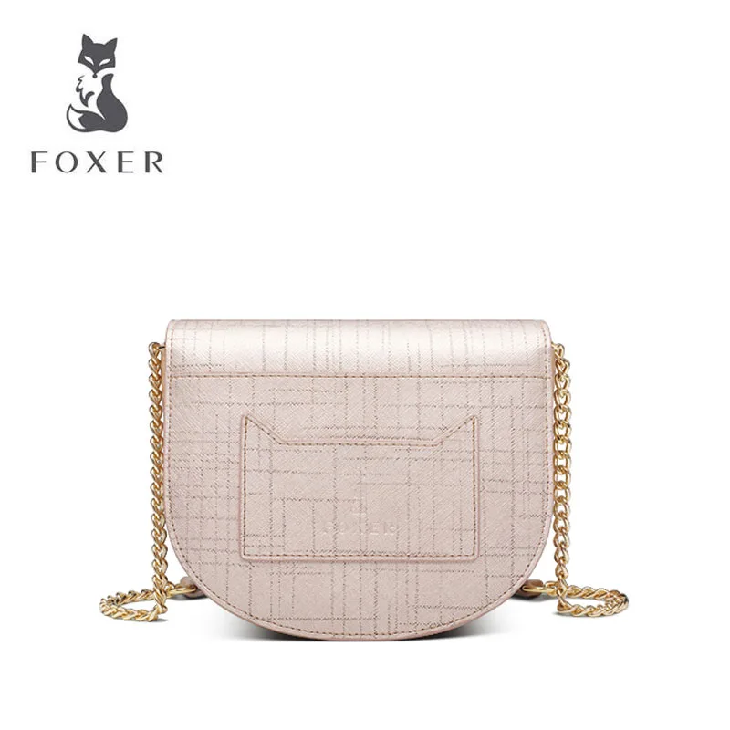 Коровья кожа сумка 2019 новая волна Корейская версия простой дикий через плечо