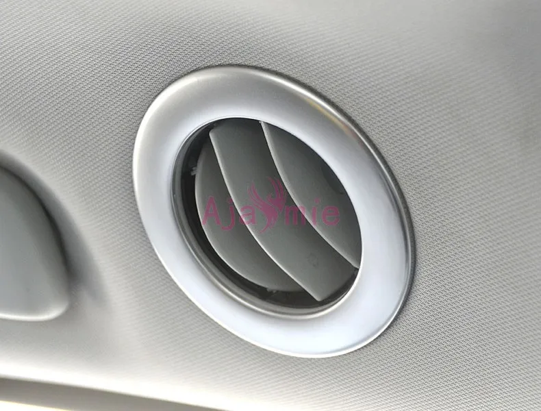 Car Styling Interior Rear Air Conditoner AC Outlet Vent Cover Panel Trim 2011-2018 For Toyota Sienna Accessories | Автомобили и