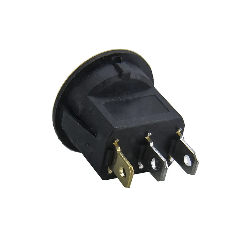 5 шт./лот SPST светодиодный светильник 23 мм круглый 3 контакта 12 В 20 А точечный