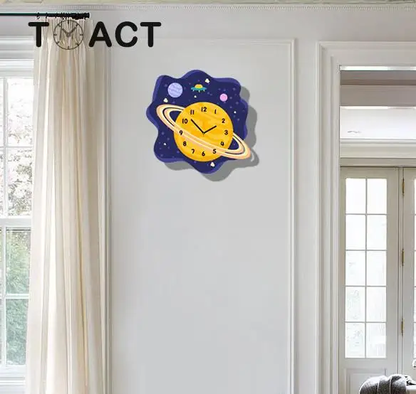 Настенные часы Planet для детской комнаты настенные мальчиков декоративные Висячие