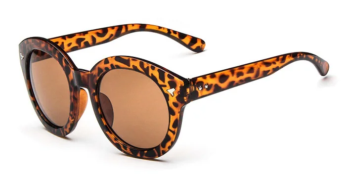 Красочная кавеола Солнцезащитные очки женские Повседневное UV400 модные девушка