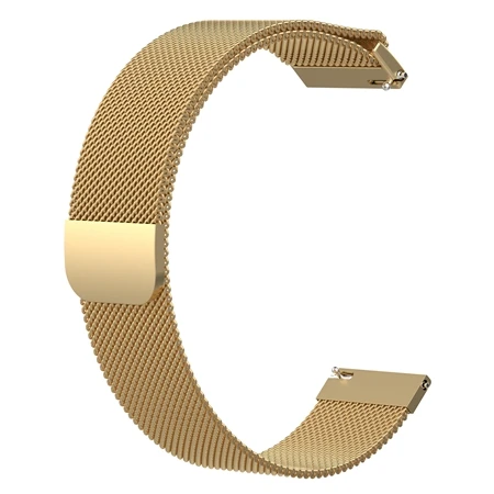 gold magnetic Ремешок для часов из нержавеющей Стали Быстросъемный ремешок для часов huawei GT ремешок на запястье металлический браслет ремень для часов huawei GT2 46 мм - Цвет: gold magnetic