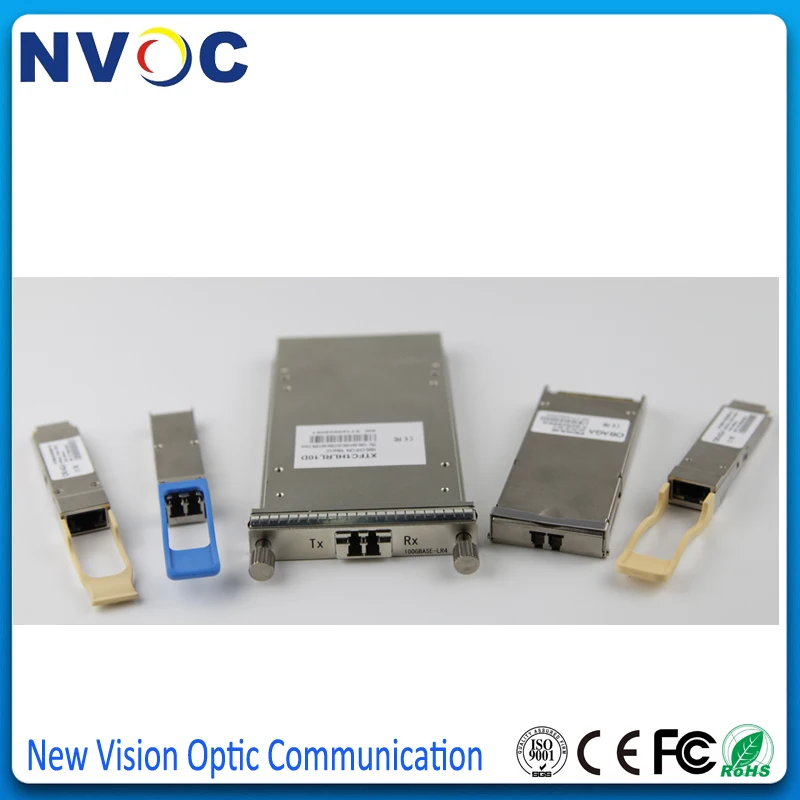 QSFP28-LSER4 100G QSFP28 ER4 40km LC LWDM волоконно-оптический трансивер Дуплексный DOM Модуль -