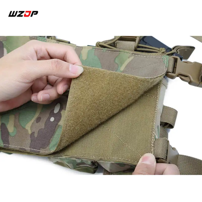 Уличный охотничий жилет WZJP тактический боевой нагрудный для страйкбола