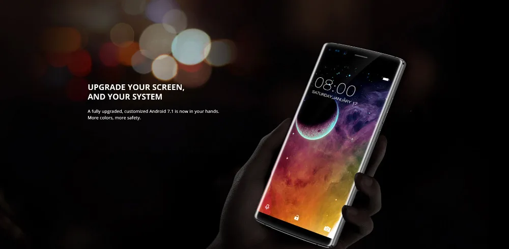 Doogee Mix 2, 6 ГБ ОЗУ, 128 Гб ПЗУ, смартфон, 5,99 дюймов, FHD Безель, Восьмиядерный, 4 камеры, 16 Мп+ 13 МП, Android 7,1, мобильный телефон с функцией распознавания лица