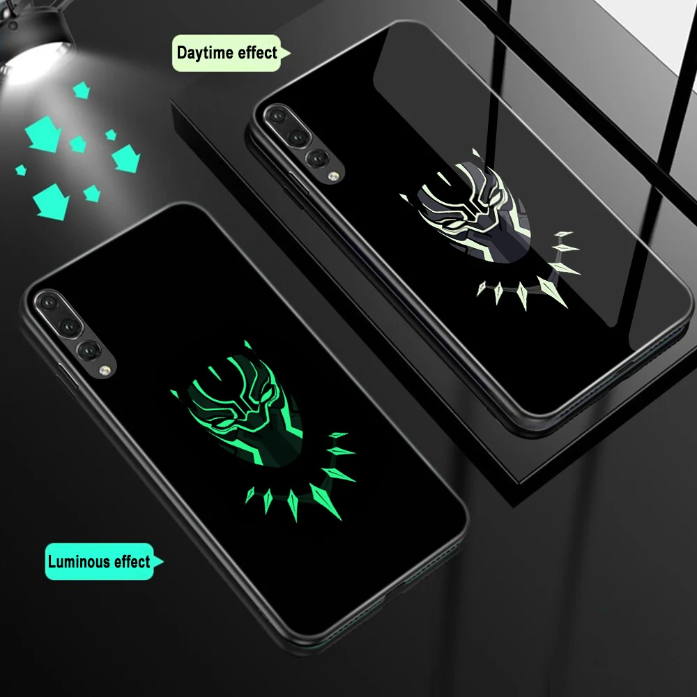 ciciber Cover For Huawei P30 P20 Mate 20 Pro Lite Phone Cases Honor 10 Tempered Glass Case Marvel Venom iron Man Thanos |