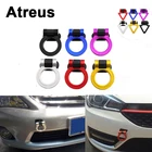 Кольцо Atreus для автомобильного прицепа, Гоночное буксировочное крюк, наклейка для Lexus Honda Civic, Opel astra h, j g, Mazda 3, 6, Kia Rio, Ceed, Volvo