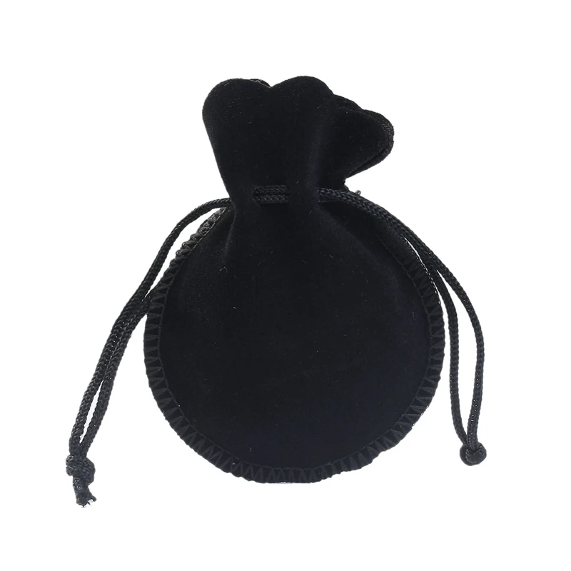 DoreenBeads 20 шт. черные красные розовые синие бархатные мешочки на шнурке Подарочный