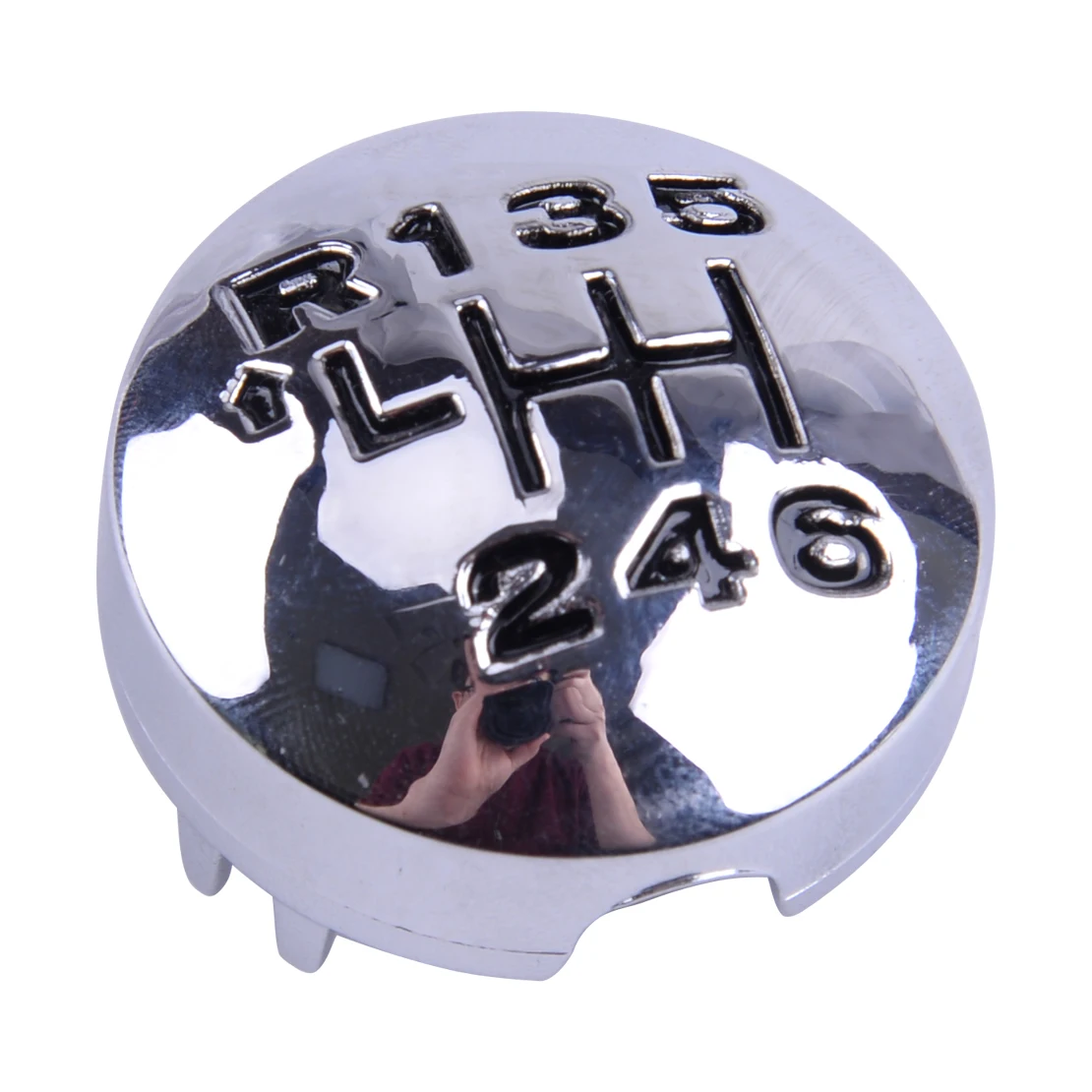 Серебристый пластик 5 6 скоростей Ручка переключения передач верхняя крышка