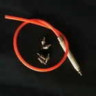 Стоматологическая лабораторная пескоструйная машина, запасные части, бластер, латунная ручка, инструмент с насадкой из вольфрамовой стали с трубкой 40 см